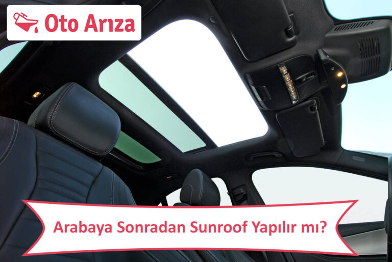 Arabaya Sonradan Sunroof