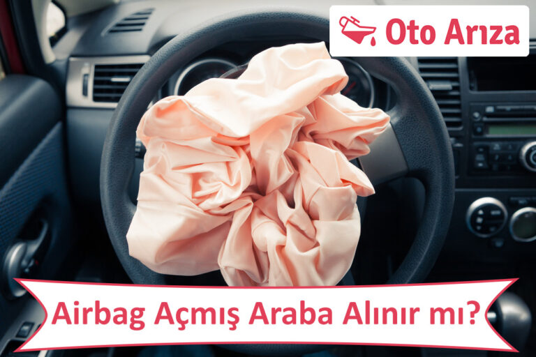 Airbag Açmış Araba