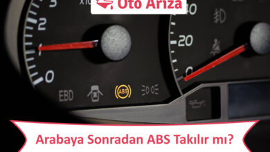 Arabaya Sonradan ABS