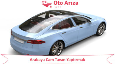 Arabaya cam tavan