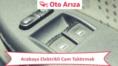 Arabaya Elektrikli Cam Taktırma